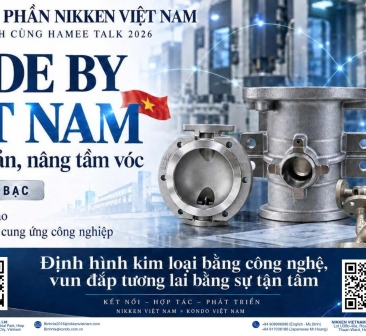 Nikken Việt Nam đồng hành cùng HAMEE Talk 2026 trên hành trình Made by Việt Nam